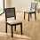 Knoxley Set of 2 Black Dining Chairs 3