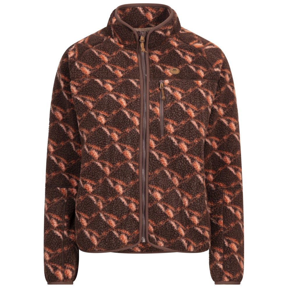 Trespass Women's Brown Jessie At300 Fleece Jacket In | : Medium - Image 2