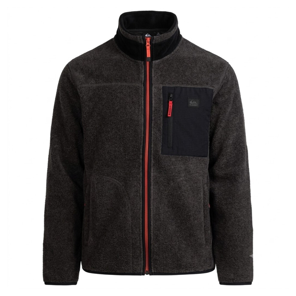Trespass Men's Charcoal Brookes At400 Fleece Top In | : Medium - Image 3