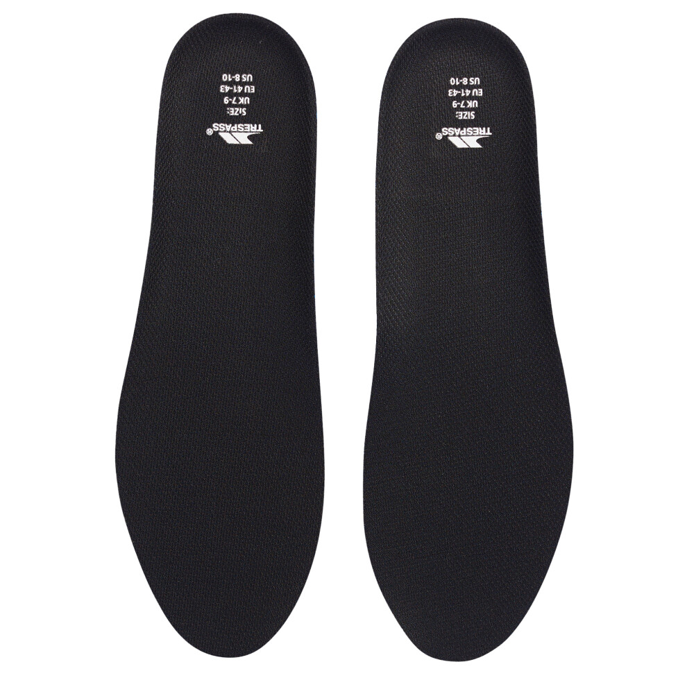 Trespass (10 Uk-12 Uk, Black/Blue) Unisex Adult Pacerun Insoles