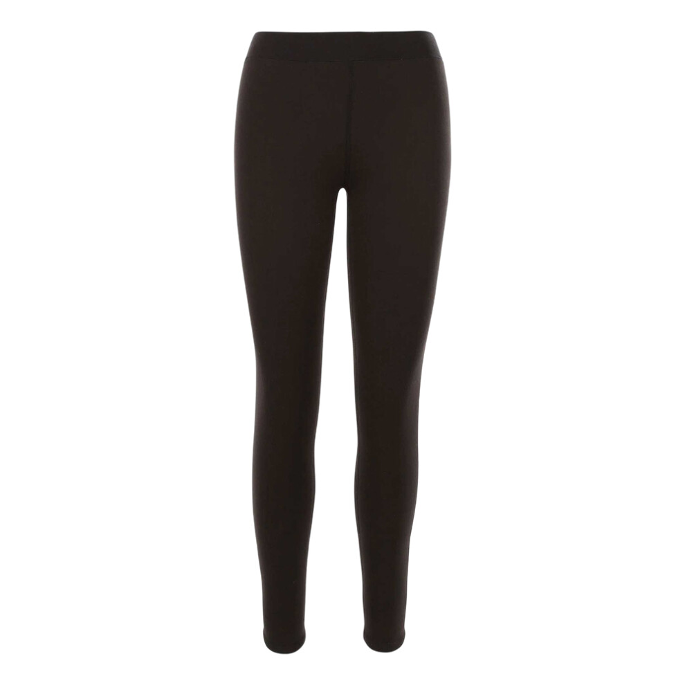 Trespass (18 Uk, Black) Womens/Ladies Fuzzy Sherpa Lined Leggings