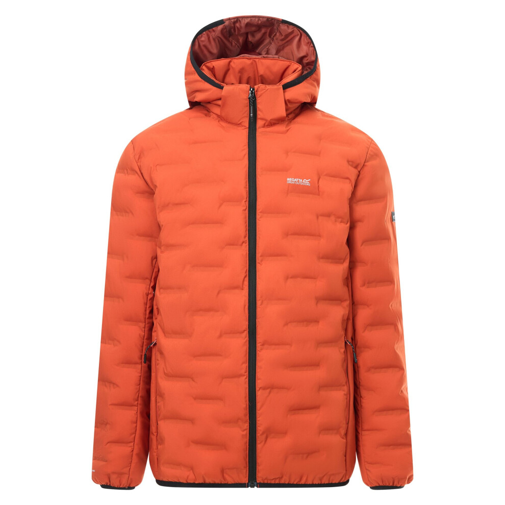 Regatta Men's Astrel Padded Jacket - Rooibos Tea - S - Rooibos Tea - 100% Recycled Polyester - Image 2