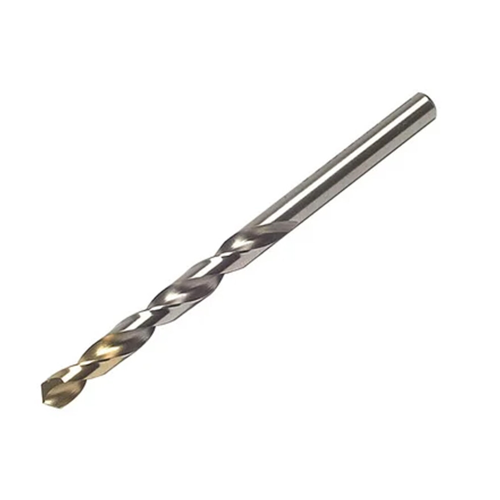 Dormer Hss Steel Tin Tip Jobber Drill Bit (Pack Of 10) - Silver/Gold - Image 2