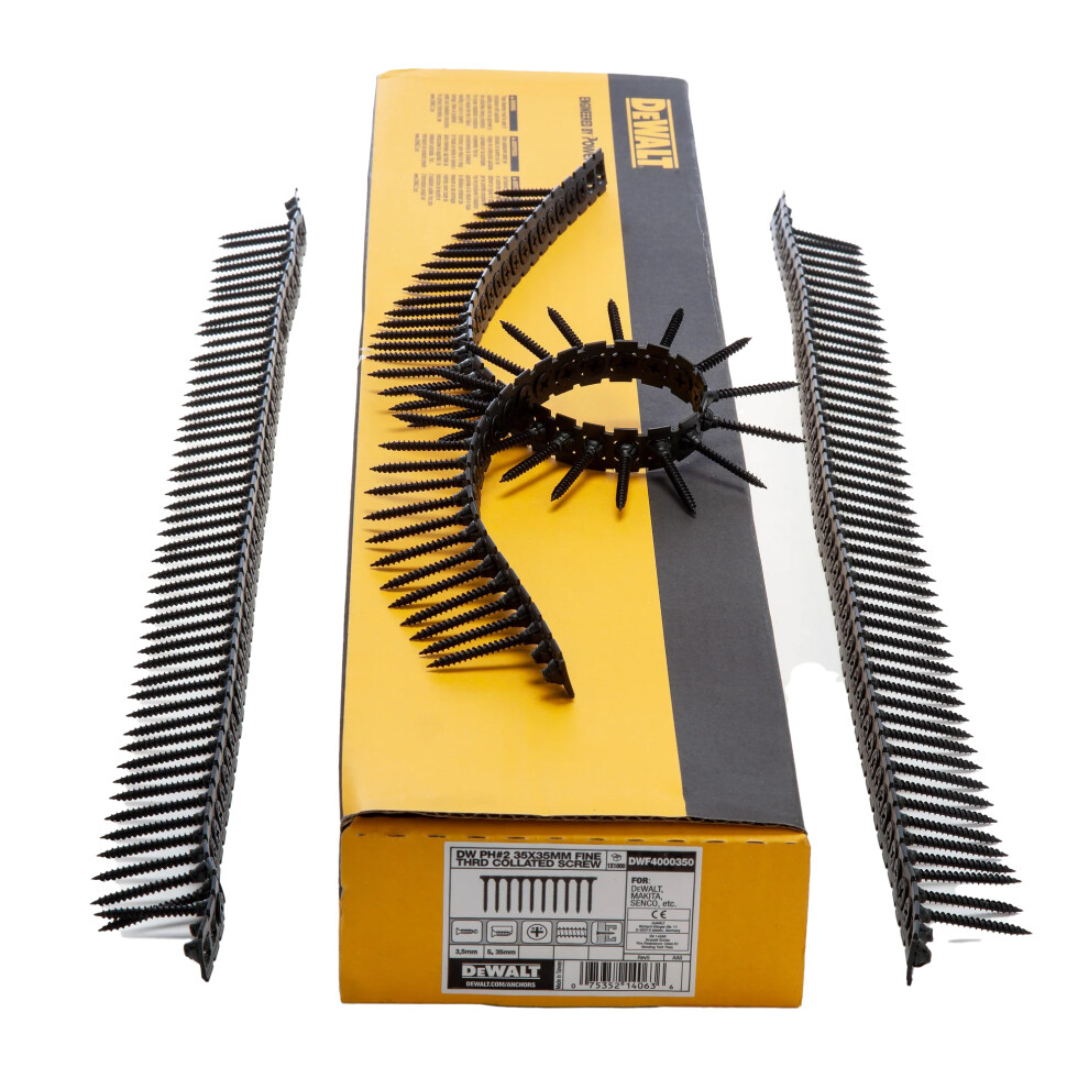 Dewalt Fine Metal Drywall Screws (Pack Of 1000)