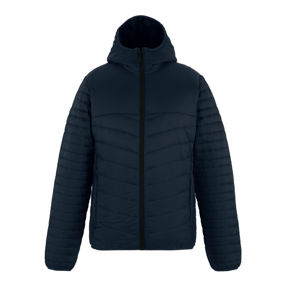 Regatta (S, Navy/Black) Mens Loft Lite Baffled Hybrid Jacket