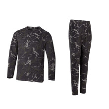 (11-12 Years, Dark) Dare 2B Childrens/Kids Cracked Thermal Base Layer Set
