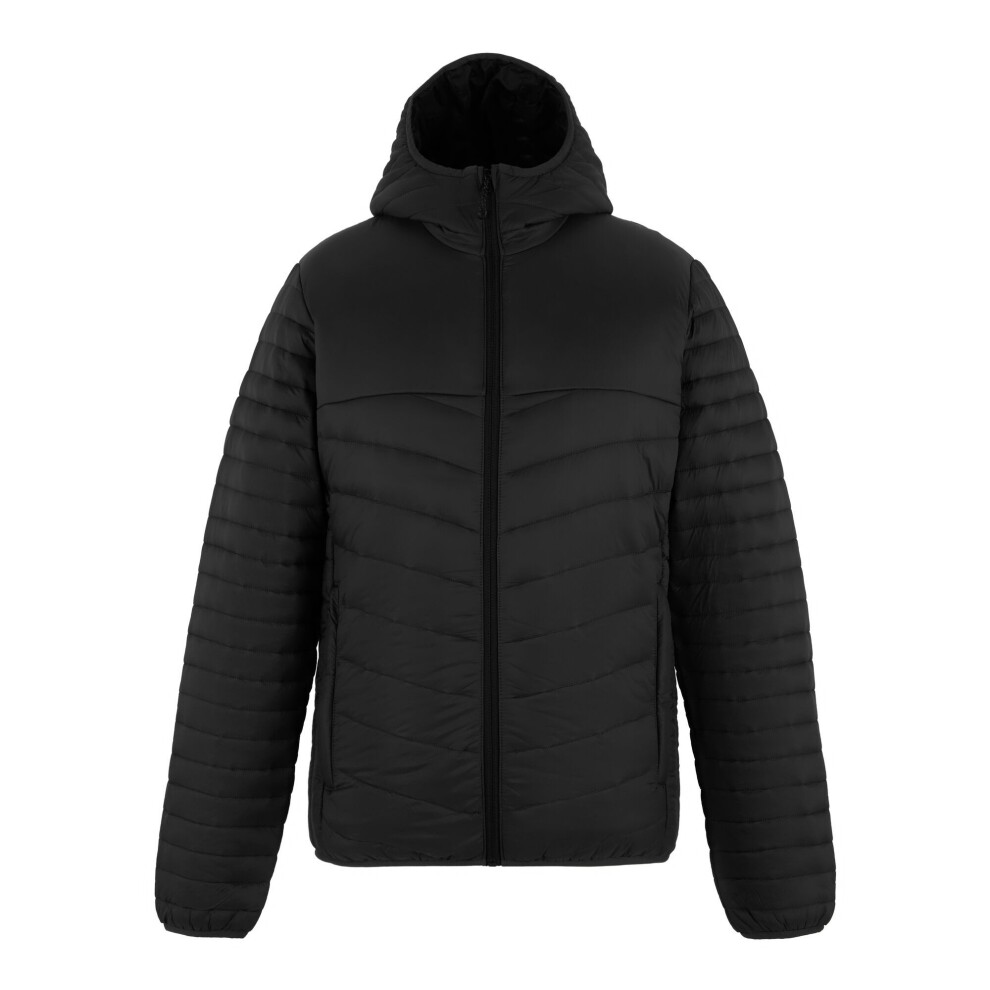 Regatta (Xxl, Black) Mens Loft Lite Baffled Hybrid Jacket