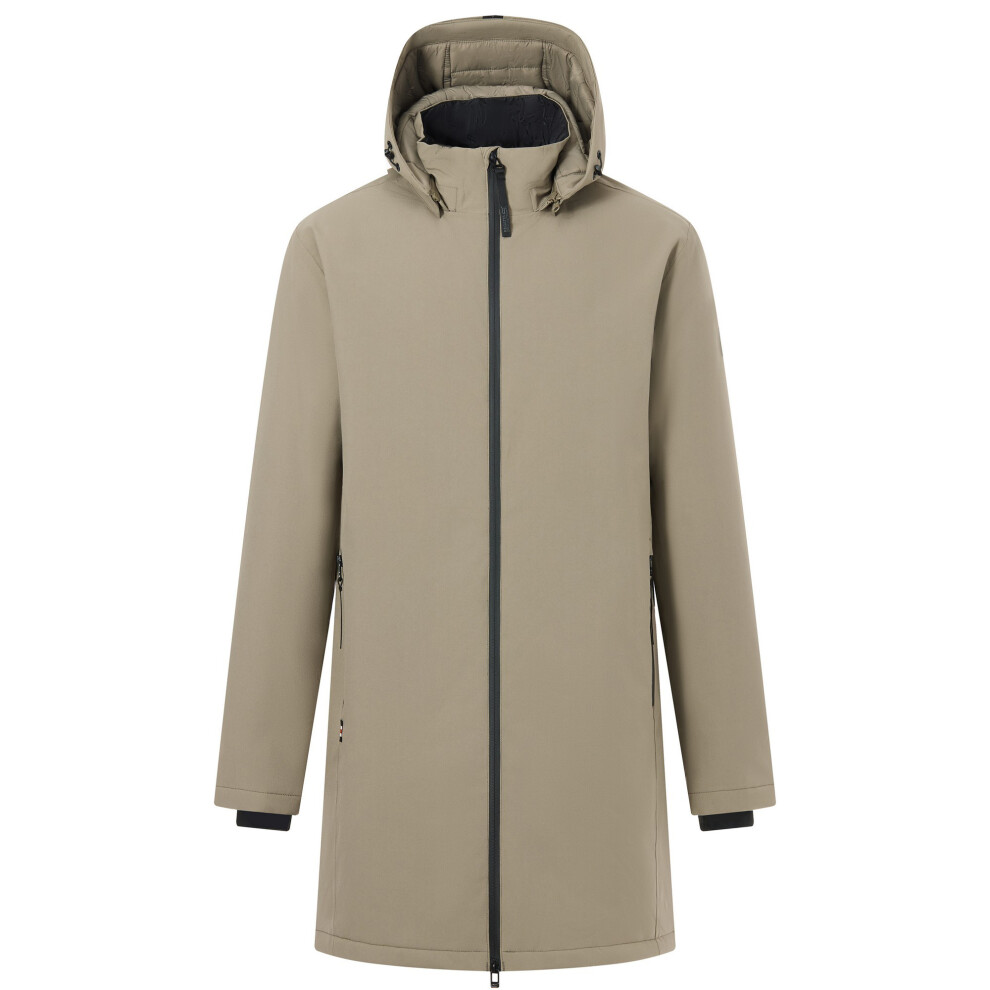 Regatta Merzen Men's Waterproof Insulated Jacket with Detachable Hood Tan XL - Image 3