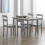 Kobe Compact Rectangular Table - Torino Grey 1