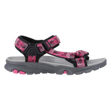 (3 UK, Black/Fuchsia) Cotswold Womens/Ladies Stanton Sandals