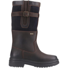 (3 UK, Oilded Brown) Cotswold Womens/Ladies Broadwell Suede Mid Calf Boots