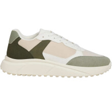 (10 UK, White Seagrass/Bronze Green) Jack And Jones Mens Aspire Runner Trainers