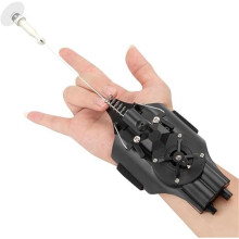 Electric Web String Launcher Toy,Retractable Web Shooter Prop with Electric Rewind Function