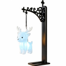 (Elk) Vintage Style Library Lantern Night Lamp,Craft Decorative Light with Soft Mild Glow for Bookshelf