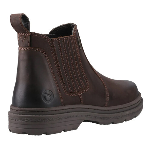Cotswold (10 UK, Brown) Cotswold Mens Bisley Leather Ankle Boots 1