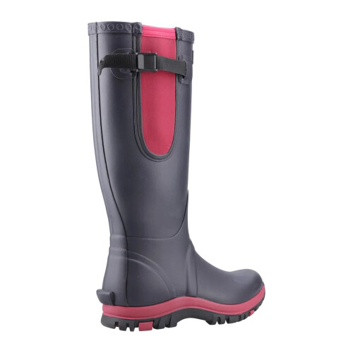 Cotswold (3 UK, Navy/Pink) Cotswold Womens/Ladies Milton Adjustable Wellington Boots 1