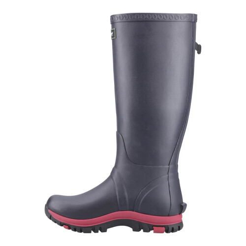 Cotswold (3 UK, Navy/Pink) Cotswold Womens/Ladies Milton Adjustable Wellington Boots 2
