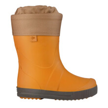 (9 UK Child, Brown) Dunlop Childrens/Kids Puddle Jumper Logo Wellington Boots