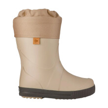(9 UK Child, Beige) Dunlop Childrens/Kids Puddle Jumper Logo Wellington Boots