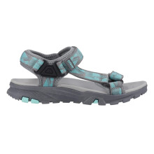 (6 UK, Grey/Turquoise) Cotswold Womens/Ladies Stanton Sandals