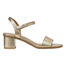 (7 UK, Light Gold) Geox Womens/Ladies Aurely Suede Sandals
