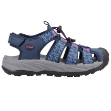 (5 UK, Navy/Fuchsia) Cotswold Womens/Ladies Bibury Sandals