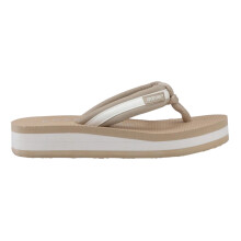 (8 UK, Tan/Off White) Rocket Dog Womens/Ladies Monica Nylon Flip Flops