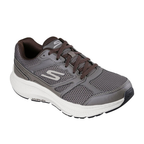 Skechers (8 UK, Brown) Skechers Mens Go Run Consistent 2.0 Mapleton Leather Trainers 1