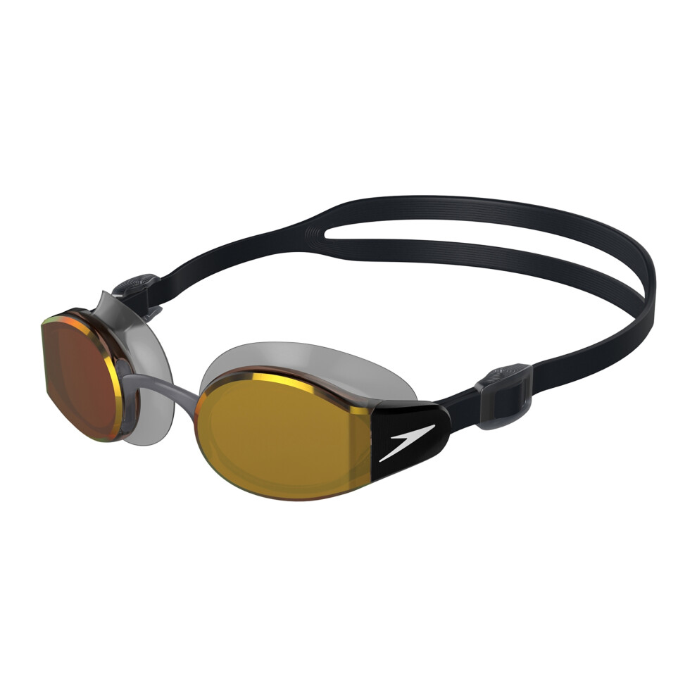 Speedo (One Size, Black) Unisex Adult Swimming Goggles