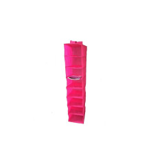 (Pink)8 Fächer Vliesstoff Schuh Kleiderschrank Zubehör Organizer Aufbewahrung