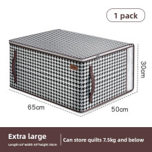 (65x50x30cm)Modern Minimalist Nonwoven Bed Linen Storage Bag With Spacious Design For Home