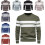 (Black,M)Herren Herbst Pullover mit Colorblocking und Streifendesign für Freizeit täglich 4