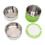 Edelstahl Thermo-Lunchbox stapelbar 3-lagig 16