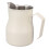 Latte-Krug 350 ml Edelstahl 304 mattweiß 18