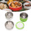 Edelstahl Thermo-Lunchbox stapelbar 3-lagig 18