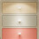 Lagerschrank 3-lagig PP Macaron Kommode 4