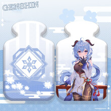 (Ganyu)Genshin Impact Hot Water Bag Keeping Hand Warmer Water Injection Bag Gift Xmas