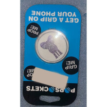 (A8)Elephant Globe Patterned Phone Holder Abs Cartoon Telescopic Holder Folding