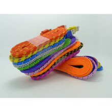 (Orange-1)Android V8 Nylon Geflochten USB Datenkabel Single Micro Connector Handy Laden
