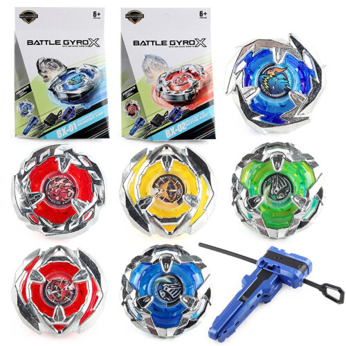 (BX04)Kinder Bx01 Serie Mode Kreisel mit Werfer Kinder Weihnachtsgeschenke Kreisel Spielzeug 2