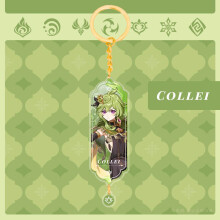 (Collei)Genshin Nahida Acrylic Double Sided Keychain Cartoon Multiregional Keychains