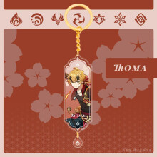 (Thoma)Genshin Nahida Acrylic Double Sided Keychain Cartoon Multiregional Keychains
