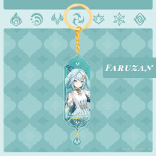 (Faruzan)Genshin Nahida Acrylic Double Sided Keychain Cartoon Multiregional Keychains