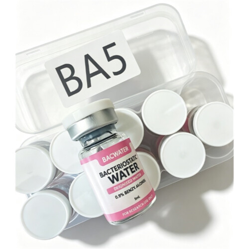 (5ml, 1 boxs/10 vials) BAC Water 5 ml Fläschchen, Laborreagenz