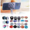 (28)Elephant Globe Patterned Phone Holder Abs Cartoon Telescopic Holder Folding 3