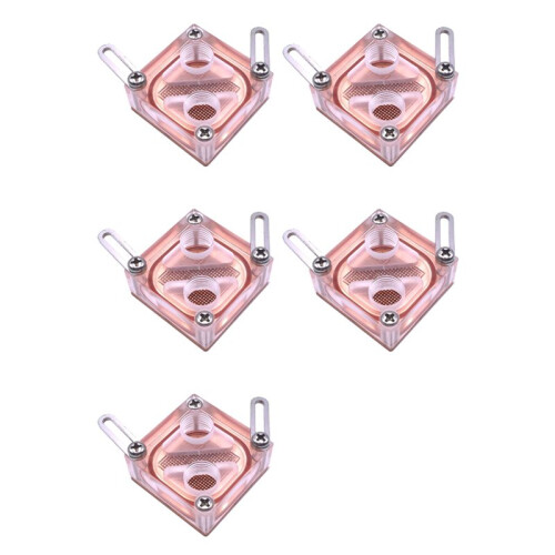 5X Chipset Waterblock Computer Water Cooling Acrylic Transparent General Northbridge Block for Computer CPU Block