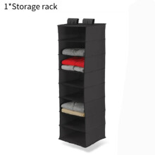 (Black,8 Layer)Hänge Aufbewahrungstasche Multifunktional Aufbewahrung Halter Regal Vertikal Schlafzimmer Würfel