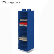 (Blue,8 Layer)Hänge Aufbewahrungstasche Multifunktional Aufbewahrung Halter Regal Vertikal Schlafzimmer Würfel