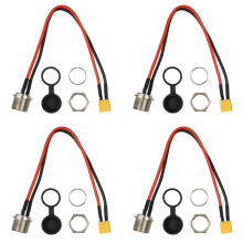 4X Electric Scooter Accessories Charging Connector T- Charging Connector Scooter Replacement Parts