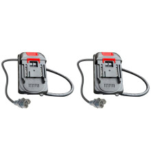 2X Battery Li-Ion Battery Power Cord Connection Cable Converter for BL1830 BL1840 BL1850 BL1860 Battery Tool
